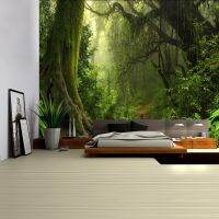 【CW】✱  Stream Tapestry Wall Hanging Beach Rug Camping Tent Sleeping Bedspread Sheet