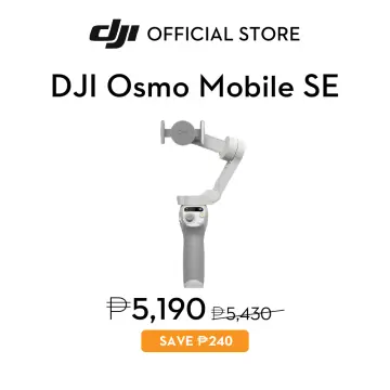 DJI Osmo Mobile SE Intelligent Gimbal, 3-Axis Phone Gimbal, Portable and  Foldable, Android and iPhone Gimbal with ShotGuides, Smartphone Gimbal with