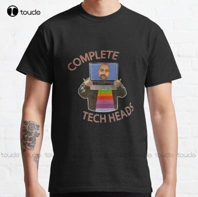 New Chabuddy G - Complete Tech Heads Classic T-Shirt Cotton Tee Shirt S-3Xl T Shirts Custom Aldult Teen Unisex Custom Gift
