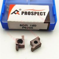 PROSPECT 8GR100 / 8GR120 / 8GR130 / 8GR150 / 8GR180 / 8GR200 / 8GR250 / 8GR300 P6205 เม็ดมีดคาร์ไบด์ 10 ชิ้น / 1Box CNC Lathe เครื่องมือ สําหรับ P M