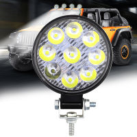 Universal Car LED Worklights Offroad Work Light Modified Headlight Engineering Spotlights Accessories For ATV UTV Truck Tractor