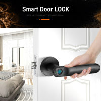 door lock 130 กลอนล็อคประตูบ้านอัจฉริยะ cylinder lock Fingerprint smart locks smart home door lock