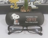 กล่องใส่แว่นตา ตลับใส่แว่น แว่นกันแดด GLASSES CASE ลายการ์ตูน Snoopy น่ารักขนาด