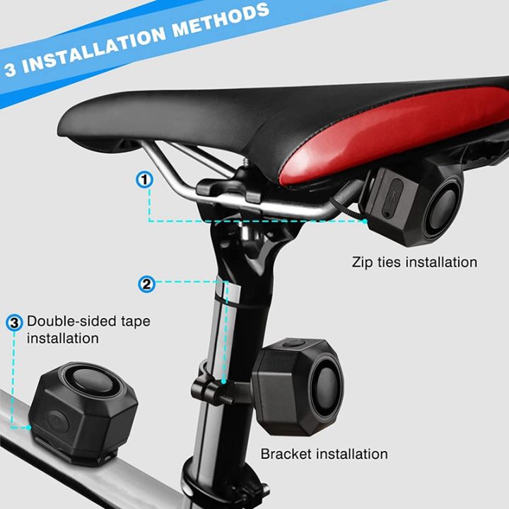 usb-rechargeable-bike-alarm-with-remote-110db-loud-wireless-anti-theft-vibration-motion-sensor-vehicle-security-alarm