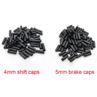 50 Pcs/100 Pcs 4mm 5mm Road Mountain Bike Brake Shift Derailleur Cable End Crimps Bicycle Wire Cable End Caps Housing Ferrules-wangjun1