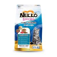 Nekko Love Mix 3 kg อาหารแมว เน็กโกะ เลิฟมิกซ์ ปลาทูน่า มากุโระ 3 กก.