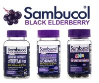 Sambucol, Sambucol, Black Elderberry, 30 &amp; 60 Gummies