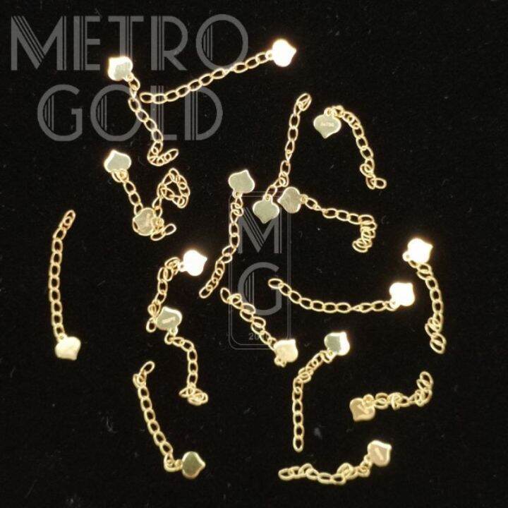 18K Saudi Gold Necklace Extender Lazada PH