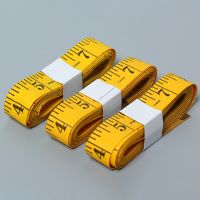 Durable Soft 3 Meter 300 CM Sewing Tailor Tape Body Measuring Measure Ruler Dressmaking PVC Plastic Yellow High Quality