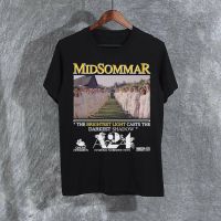 Gildan เสื้อยืดแขนสั้น ผ้าฝ้าย พิมพ์ลาย Midsommar A24 สไตล์ใหม่ สําหรับผู้ชาย เพาะกาย 9133