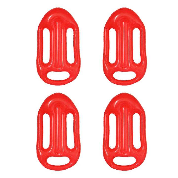 beach-lifeguard-inflatable-floating-board-children-practice-swimming-surfboard-red-inflatable-floating-board-blowing-toy