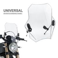 Universal Motorcycle Windscreen Windshield Covers Screen Smoke Lens Motorbikes Deflector For BMW R1150R R1200R S1000R