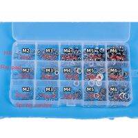 ☂ [M2-M6] 304 stainless steel small flat mats nuts gaskets gaskets screw cap sets small box