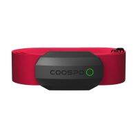 Coospo Heart Rate Monitor Red Chest Belt Strap Wireless Sensor BLE4.0 ANT+ for Wahoo Garmin Zwift Endomondo IpBike FITIV