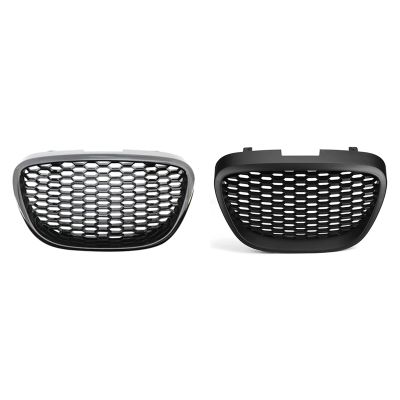 Car Front Kidney Grille Hood Grill for Seat Leon MK2 1P 2006-2009 Car Styling Replacement Exterior Parts