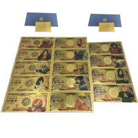 Japanese Anime Namikaze-Sasuke-NARUTOo Yen playing cards Gold plastic Banknote for classic manga childhood memory Collection