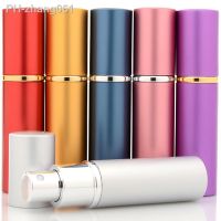 ™ 1PC 5ML 10ML High Quality Refillable Mini Perfume Atomizer Spray Bottle Empty Glass Parfume Bottle Aluminum Spray Atoizers