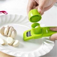 Kitchen Manual Stainless Steel Garlic Twister Garlic Into Pressed Garlic Grinding Tools Garlic Mash Maker