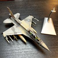 Diecast โลหะ1:72 F16กองทัพอากาศ F-16D ต่อสู้นักรบนกเหยี่ยวเครื่องบินเครื่องบินทหารของเล่นของขวัญเด็กแบบจำลอง