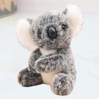 BLENASHOP การจำลองน่ารัก Koala ตุ๊กตาตลกเด็กการ์ตูนของเล่นสำหรับการตกแต่งบ้านที่บ้านของขวัญวันเกิด (สีเทา, 21 ซม)