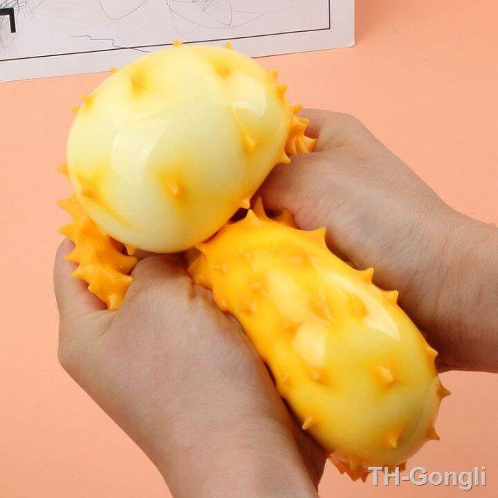 hot-durian-fidget-soft-stress-reliever-antistress-squeeze-decompress-gifts-for-kids-adults