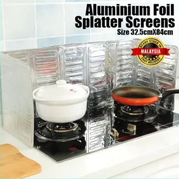 Buy Kitchen Oil Splash Guard Aluminium online