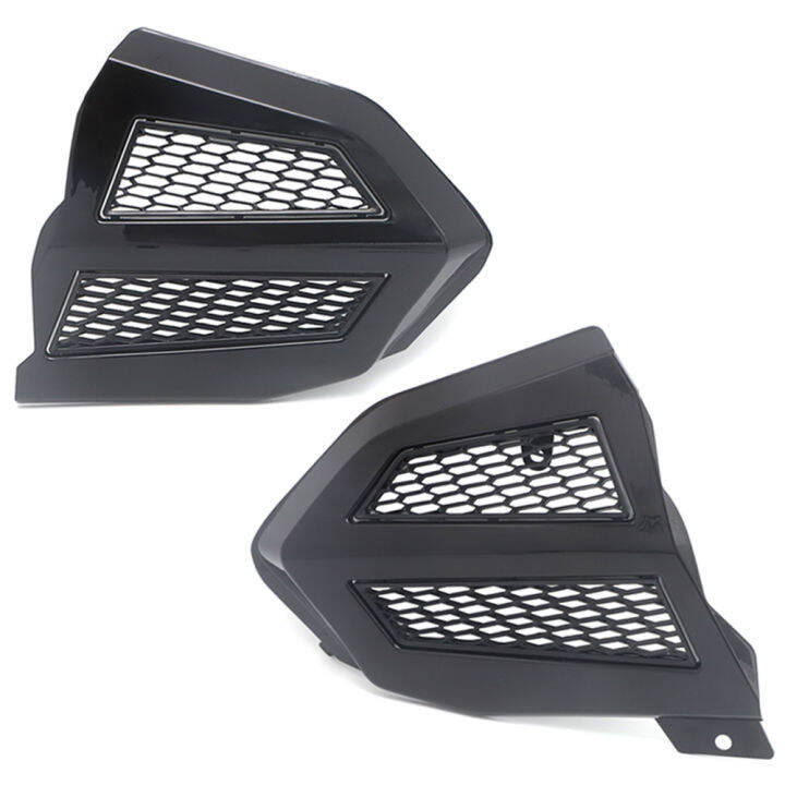 ฝาครอบแผงติดหม้อน้ำรถมอเตอร์ไซค์แฟริ่ง2018-2021-2020-gl1800-honda-gold-wing-gl-1800ฝาครอบเกียร์ฝาครอบเครื่องยนต์โครเมียม-ดำ87tixgportz