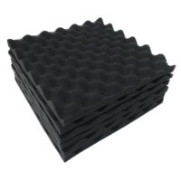 6pcs 30x30x2cm Sound Insulation Egg Cotton Polyester Sponge Interior Wall absorbing Sound Proof Studio Foam Panel Acoustic Foam