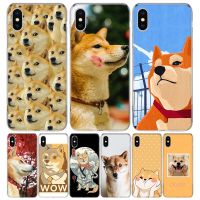 Japanese Shiba Inu Cute Smile Dog For iPhone 11 13 14 Pro Max 12 Mini Phone Case X XS XR 6 6S 8 7 Plus SE Apple 5 5S Fundas