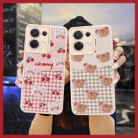 cute dust-proof Phone Case For OPPO Reno8 5G Cartoon texture heat dissipation solid color simple Mens and Womens