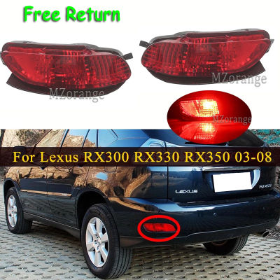 Rear Bumper Light For Lexus RX300 RX330 RX350 2003 2004 2005 2006 2007 2008 Tail Brake Reflector Turn Signal Fog Lamp