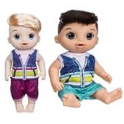 Giảm 75% BÚP BÊ MỸ HASBRO BABY ALIVE 32 CM BÉ TRAI TÓC TRẮNG