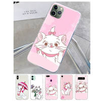 T-116 Marie Cats cat โปร่งใส อ่อนนุ่ม ซิลิโคน TPU เคสโทรศัพท์ หรับ OPPO Reno 2F 4F 5 2Z 4 5Z 8T Reno 6 6Z 8 5F F9 2 F7 Pro Lite