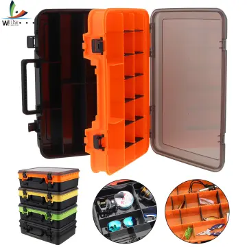 Fishing Tackle Box Multifunctional sitting fishing Storage box Fish Lure  Box Large Tackle Box Organizer for Freshwater Saltwater