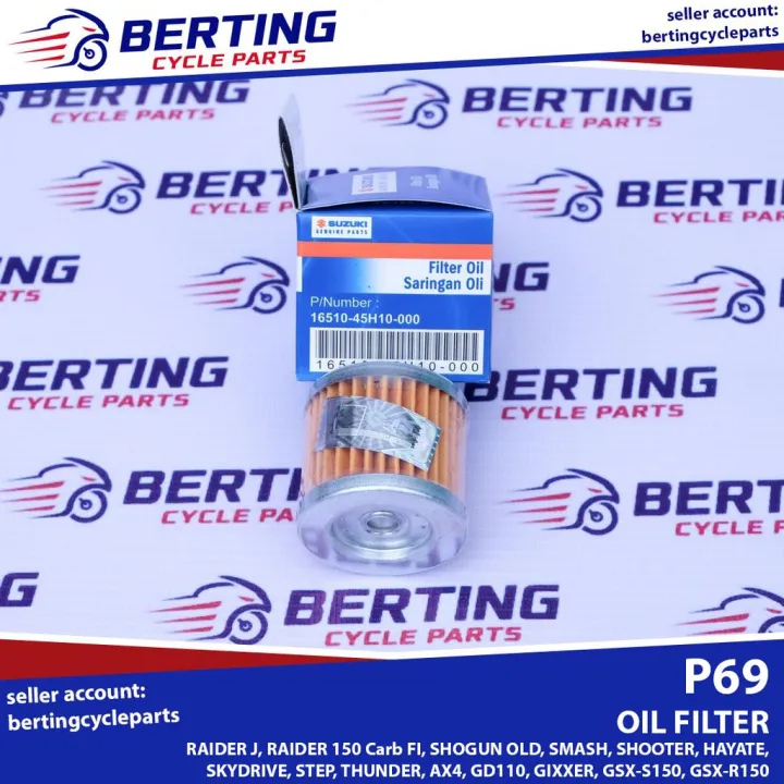 OIL FILTER Suzuki SGP Genuine 16510-45H20-000 OR 16510-45H10-000 ...