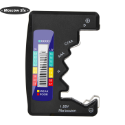 Digital Battery Capacity Tester AAA AA Button Cell Load Analyzer Testing