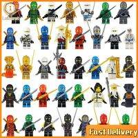 Leburstninjago Minifigures บล็อกตัวต่อตัวตุ๊กตาแอคชั่นการศึกษาของเด็กของขวัญ
