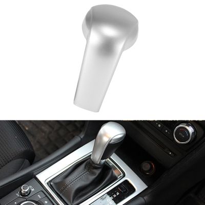 “：{}” Car Gear Shift Knob Cover Carbon Fiber Look For Mazda 2 6 3 CX-3 CX-5 2014 2015 2016 2017 2018 2019 Auto Interior Accessories