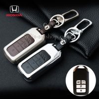 กรอบ-เคส ใส่กุญแจรีโมทรถยนต์ รุ่นโคเมี่ยม All New Honda Accord,Civic 2016-19 Smart Key 4 ปุ่ม