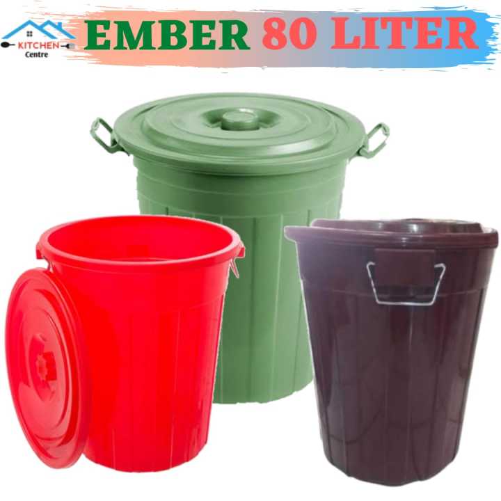 Ember Jumbo 80 Liter Tempat Penyimpanan Air Ember Super Jumbo Ember Plastik Terbesar Ember 9578