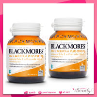 Blackmores BIO C Acerola Plus 1500 mg 40 Tab แบลคมอร์ส วิตามินซี ไบโอซี อะซีโรลา พลัส 40 เม็ด ***  2 ขวด