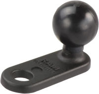 RAM Mounts RAM-B-252U 11mm Bolt Head Adapter Ball Base with B Size 1" Ball Flat, 11mm Hole