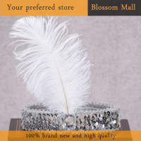 Blossom 1ชิ้นที่คาดผมขนนกน่ารักเครื่องประดับโลหะลูกนก Headpiece หน้ากากครอบหัวสีที่แตกต่างกันของที่ระลึกงานปาร์ตี้