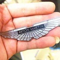 เสื่อสติ๊กเกอร์โลโก้รถโลหะน้ำท่วม1ชิ้นพร้อมสกรูสำหรับ Aston Martin DB S 11X9 V12 Virage Lagonda Vanquish Rapide One-77