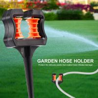 Hose Guide Spike Watering Water Pipe Hose Roller Wheel Brackets Gardening High-strength Simply Garden Lawn Hose Holder Watering Systems  Garden Hoses