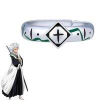 แหวนอะนิเมะฟอก Hitsugaya Toushiriu คอสเพลย์ Unisex ปรับได้เครื่องประดับแหวนเครื่องประดับของขวัญ