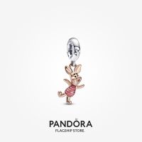 Official Store Pandora 14K Rose Gold Plated Disney Winnie the Pooh Piglet Dangle Charm