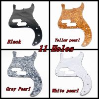 รอยขีดข่วนแผ้น Pickguard กีตาร์ไฟฟ้าพีวีซี3ปิกการ์ดสำหรับกีต้าร์เบส PB แบบเบสเเม่นยํา9/11/13รู1ชิ้น