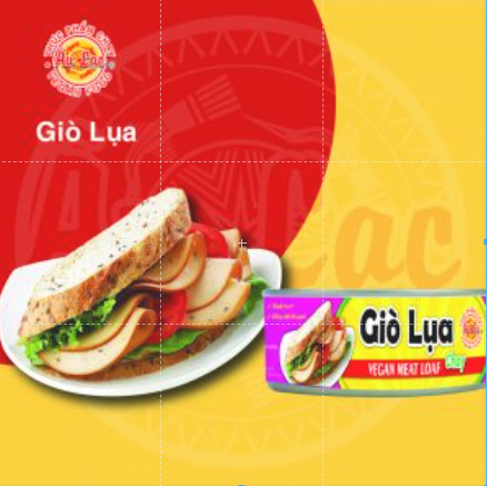 Giò lụa chay âu lạc 210g - ảnh sản phẩm 1