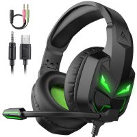 ▩ EKSA E7000 Wired Gaming Headphones for PC/Xbox/PS4/PS5 with Microphone Over-Ear RGB Headset Gamer 3.5mm USB Computer Earphone